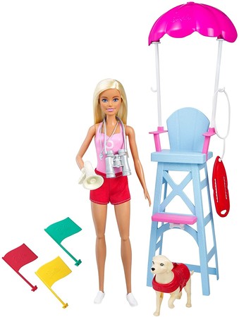 Кукла Барби Спасатель Barbie Lifeguard изображение 3