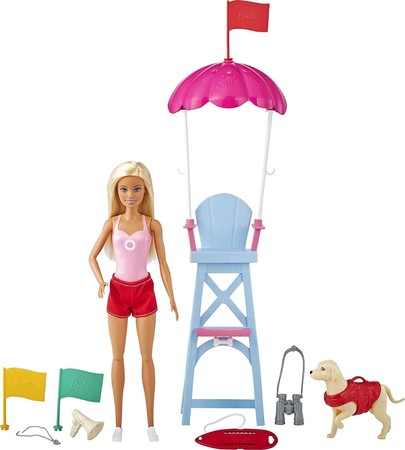 Кукла Барби Спасатель Barbie Lifeguard изображение 1