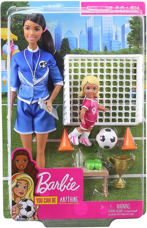 Кукла Барби тренер по футболу Barbie Soccer Coach изображение 1