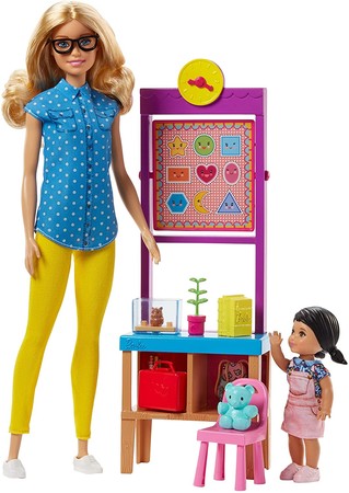 Кукла Барби учитель блондинка Barbie Teacher Doll изображение 