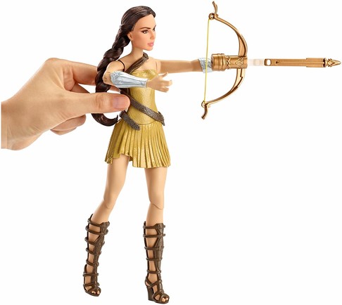 Кукла Чудо-женщина с луком и стрелами Mattel DC Wonder Woman FDF38 изображение 2