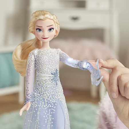 Кукла Эльза Со светом и звуком Холодное сердце Disney Frozen Magical Discovery изображение 1
