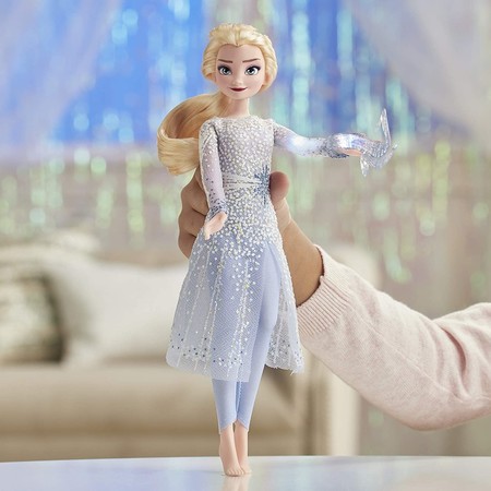 Кукла Эльза Со светом и звуком Холодное сердце Disney Frozen Magical Discovery изображение 3
