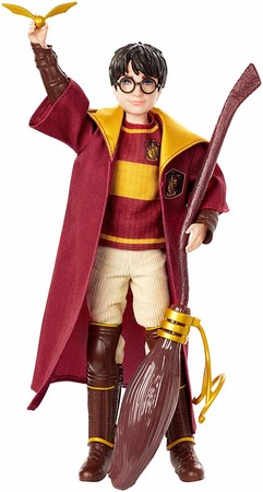 Коллекционная кукла Гарри Поттер Игра в Квиддич Harry Potter Quidditch GDJ70 изображение 4