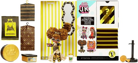 Кукла ЛОЛ Сюрприз JK Королева Пчелка L.O.L. Surprise! JK Queen Bee Mini Fashion Doll 570783 изображение 2