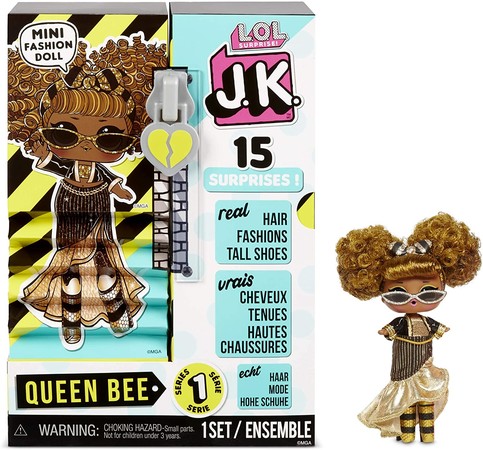 Кукла ЛОЛ Сюрприз JK Королева Пчелка L.O.L. Surprise! JK Queen Bee Mini Fashion Doll 570783 изображение