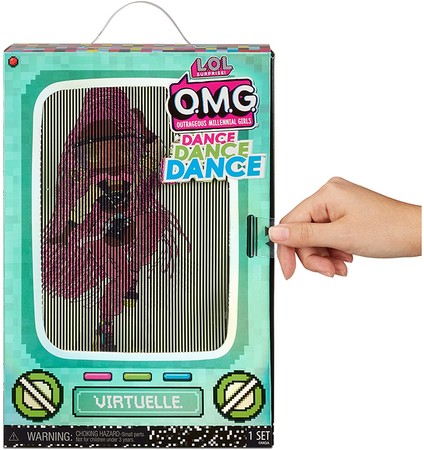 Кукла ЛОЛ Сюрприз Леди Дэнс Виртуаль LOL Surprise OMG Dance Dance Dance Virtuelle изображение 3