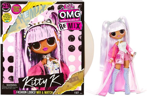 Кукла ЛОЛ Сюрприз ОМГ Королева Китти Ремикс - L.O.L. Surprise OMG Remix Kitty K изображение 1