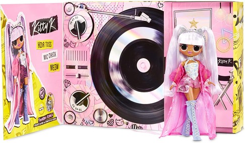 Кукла ЛОЛ Сюрприз ОМГ Королева Китти Ремикс - L.O.L. Surprise OMG Remix Kitty K изображение 5