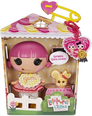 Кукла Лалалупси Пряная печенька с мышкой Lalaloopsy Littles Doll Sprinkle Spice Cookie Mouse изображение 4