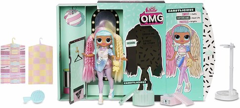 Кукла ЛОЛ Сюрприз Леди Бон-Бон Кендилишис L.O.L. Surprise! O.M.G. Candylicious Fashion Doll 565109 изображение 2