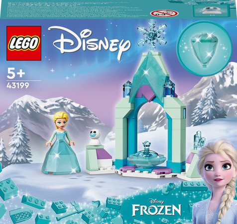Конструктор Лего Двор дворца Эльзы (53 дет) LEGO Disney Princess изображение 