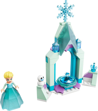 Конструктор Лего Двор дворца Эльзы (53 дет) LEGO Disney Princess изображение 1