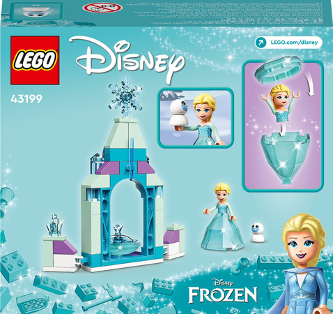 Конструктор Лего Двор дворца Эльзы (53 дет) LEGO Disney Princess изображение 2