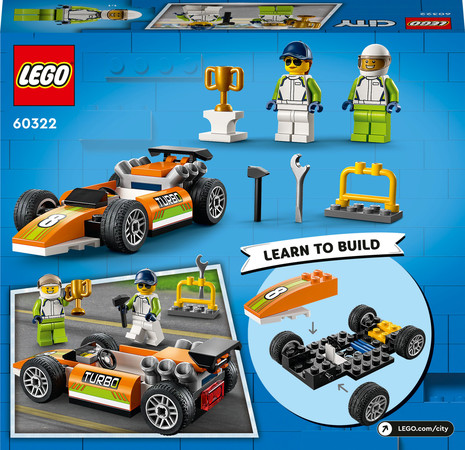 Конструктор Лего Гоночный автомобиль Lego City (46 дет) изображение 2