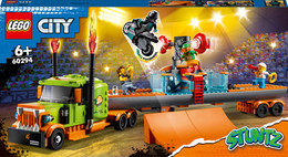 Конструктор Лего Грузовик для шоу каскадеров (420 дет) Lego City Stuntz 60294 изображение 