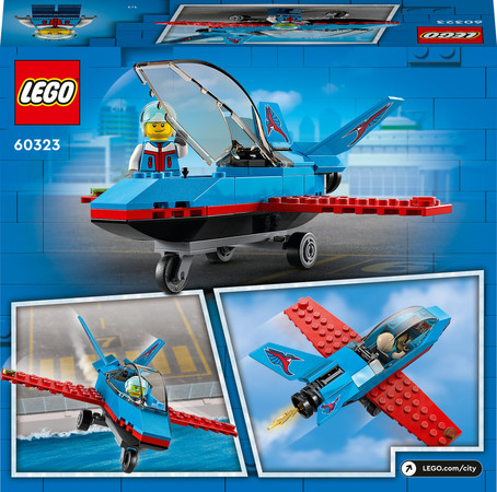 Конструктор Лего Каскадерский самолет Lego City (59 дет) изображение 2