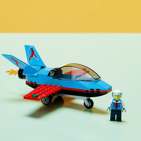 Конструктор Лего Каскадерский самолет Lego City (59 дет) изображение 3