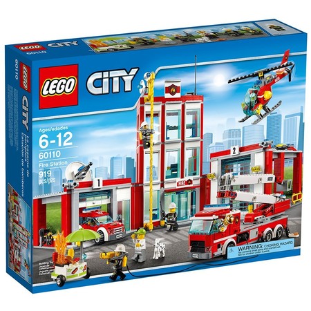 Набор Лего Сити Пожарная часть 