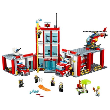 Лего Сити Пожарная часть 