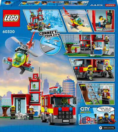 Конструктор Лего Пожарное дэпо Lego City (540 дет) изображение 2