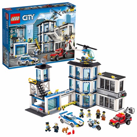 Конструктор Лего Полицейский участок (894 дет) Lego City Police Station 60141 изображение 1