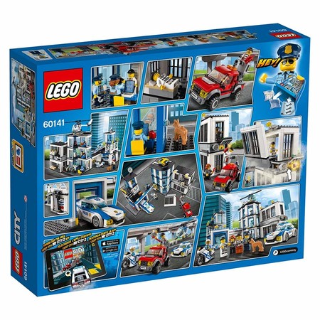 Конструктор Лего Полицейский участок (894 дет) Lego City Police Station 60141 изображение 6