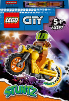 Конструктор Лего Разрушительный каскадерский мотоцикл (12 дет) Lego City Stuntz 60297 изображение 