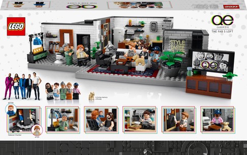 Конструктор Лего Шоу-квартира Великолепной пятерки (974 дет) Lego Icons «Queer Eye» 10291 изображение 2