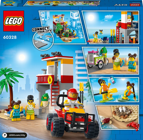 Конструктор Лего Спасательный пост на пляже Lego City (211 дет) изображение 2