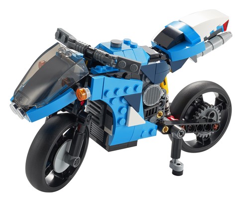Конструктор Лего Супермотоцикл (236 дет) Lego Creator 31114 изображение 1