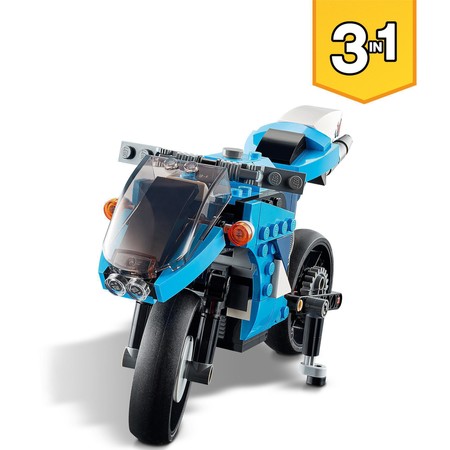 Конструктор Лего Супермотоцикл (236 дет) Lego Creator 31114 изображение 2