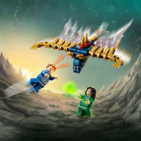 Конструктор Лего Вечные перед лицом Аришема (493 дет) Lego Super Heroes Marvel 76155 изображение 4