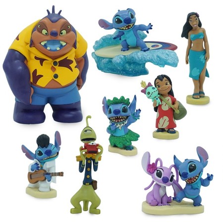 Игровой набор фигурок Лило и Стич Lilo & Stitch Deluxe Figure Play Set изображение 