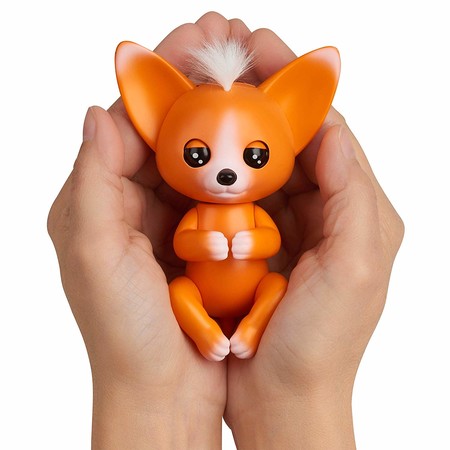 Интерактивная лиса Мики Фингерлингс оранжевая WowWee Fingerlings - Interactive Baby Fox - Mikey 3571 изображение 2