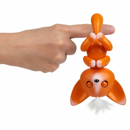 Интерактивная лиса Мики Фингерлингс оранжевая WowWee Fingerlings - Interactive Baby Fox - Mikey 3571 изображение 3