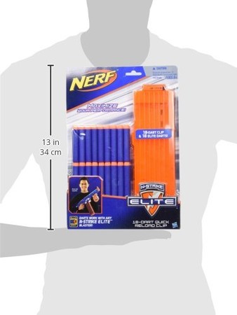 Универсальный магазин для бластера Нерф на 18 патронов Nerf N-Strike Elite Series 18-Dart Quick Reload Clip A0356 фото 1