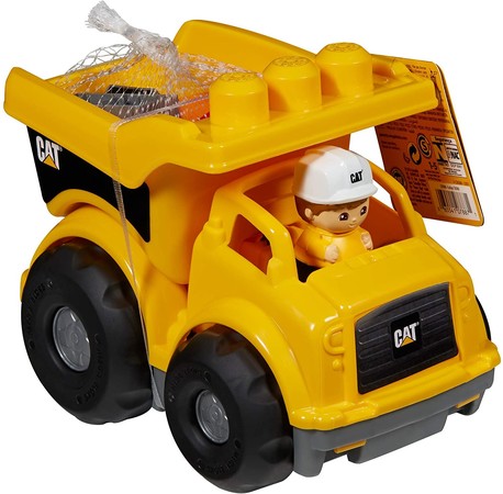 Машина самосвал с конструктором Mega Bloks Cat Lil' Dump Truck изображение 7