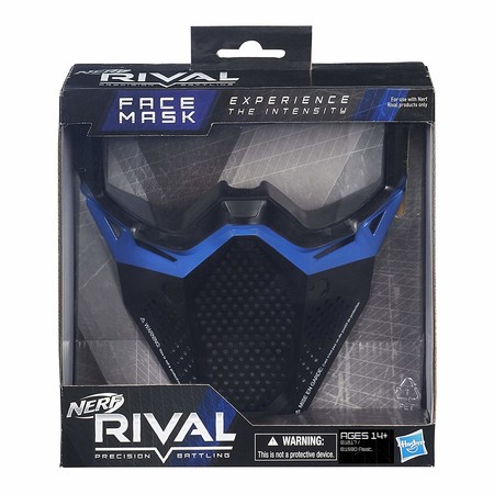 Маска Нерф Райвал Фантом корпс голубая Nerf Rival Face Mask (Blue) B1617 изображение 1