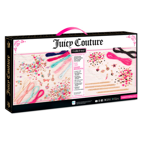 Мега-набор для создания шарм-браслетов с кристаллами Swarovski Хрустальное Сияние Juicy Couture изображение 1