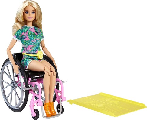 Игровой набор Барби Модница на кресле-коляске Barbie Fashionistas Doll #165 изображение 