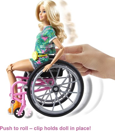 Игровой набор Барби Модница на кресле-коляске Barbie Fashionistas Doll #165 изображение 1