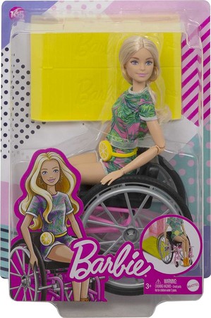 Игровой набор Барби Модница на кресле-коляске Barbie Fashionistas Doll #165 изображение 4