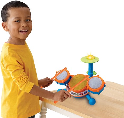 Музыкальная развивающая игрушка Барабан VTech KidiBeats Kids изображение 4