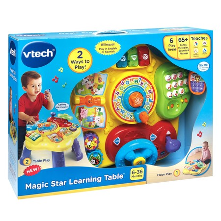 Развивающий музыкальный игровой столик VTech Magic Star Learning Table 80-181500 изображение 7