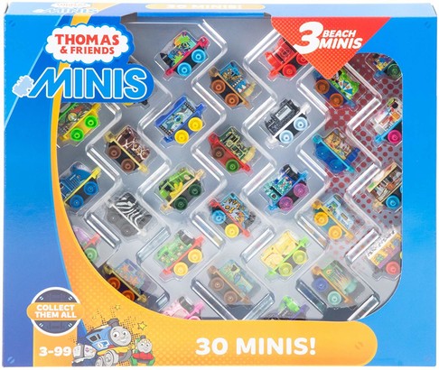 Игровой набор 30 мини-паровозиков Томас и Друзья Fisher-Price Thomas & Friends MINIS FYW16 изображение 3