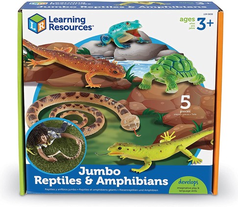 Игровой набор больших фигурок Рептилии Learning Resources Reptiles
