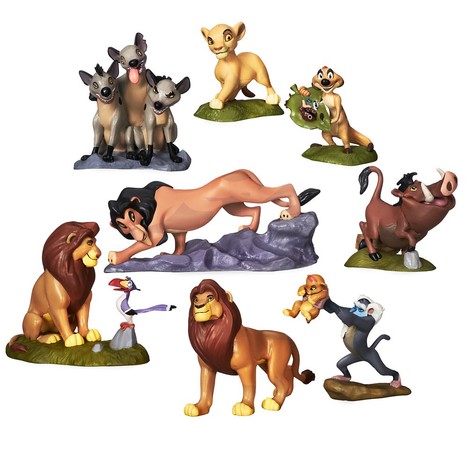 Игровой набор фигурок Король Лев Disney The Lion King Deluxe Figure Set изображение 1