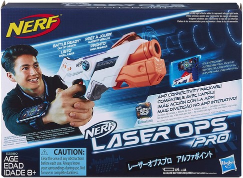 Лазерный бластер Нерф Опс Nerf Laser Ops Single Shot Combat Blaster изображение