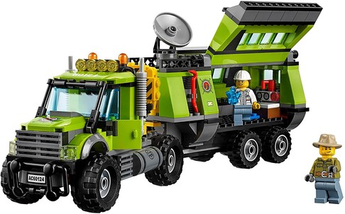 Фото1 Набор Лего Сити База исследователей вулканов 60124 Lego Lego